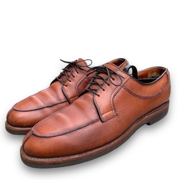 Allen Edmonds Handcrafted Brown Leather Shoes Business Casual Made in USA size 9 - Picture 3 of 15